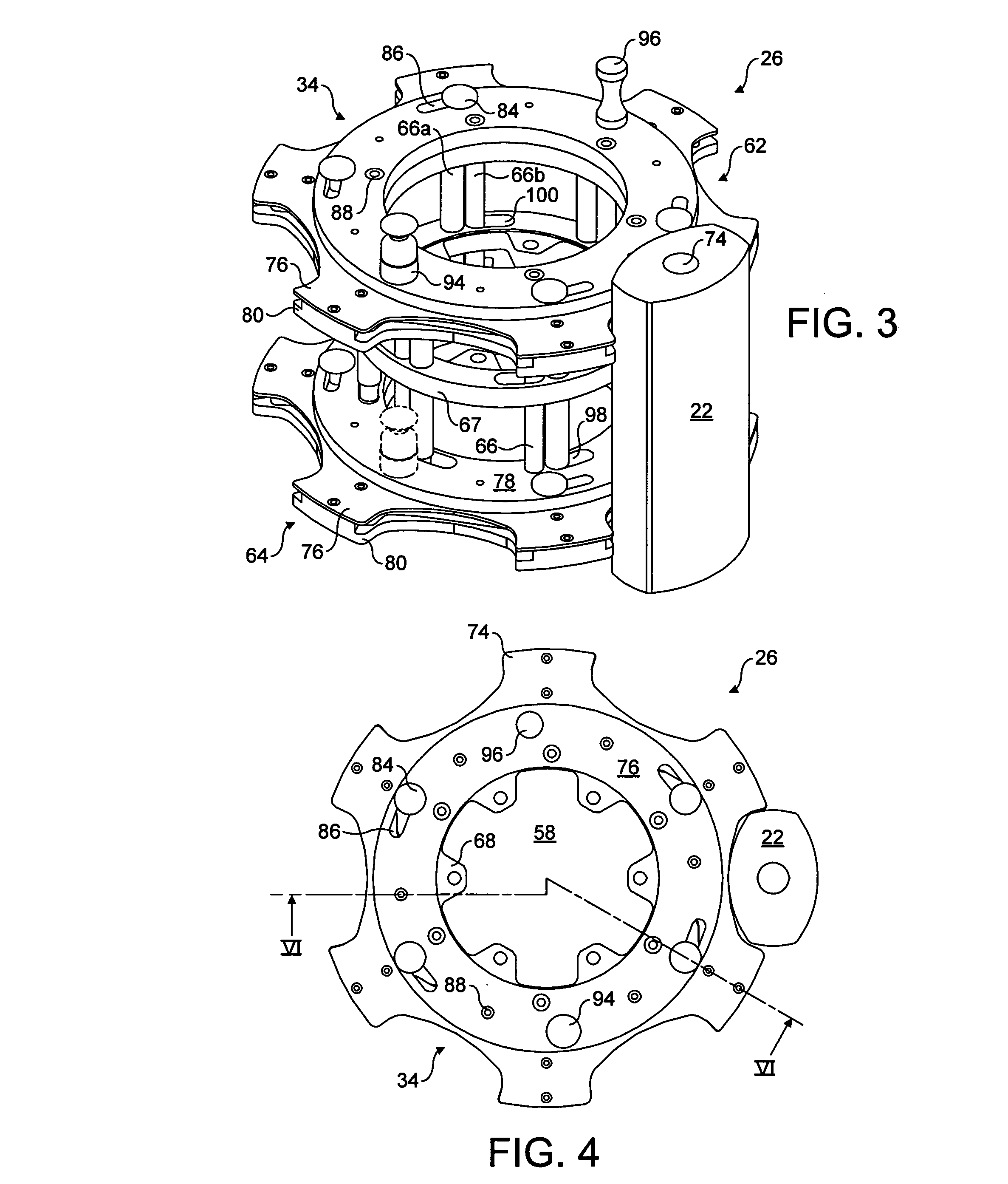 Adjustable star wheel