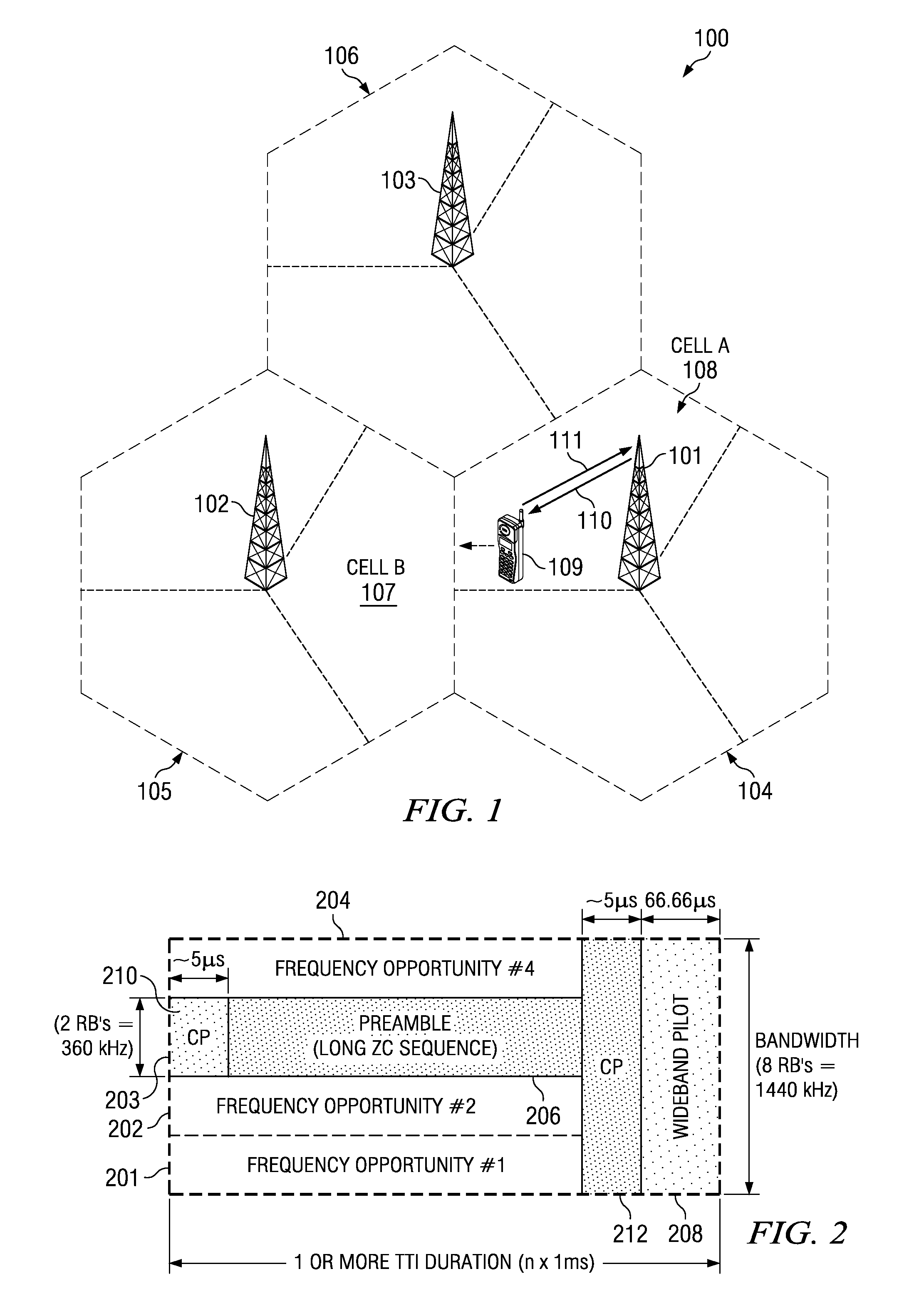 Efficient Scheduling Request Channel for Wireless Networks