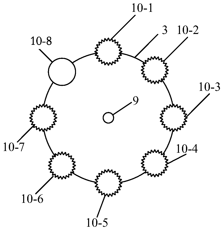 Switchable infrared spectrum polarization imaging device and measuring method thereof