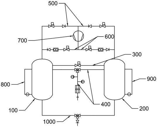 Multiphase metering mixed transportation method and multiphase metering mixed transportation system