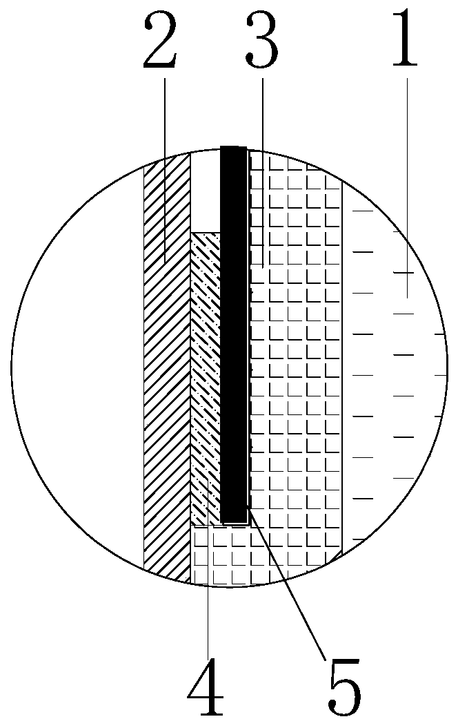 Method for preventing casing pipe from being fractured in underground well new construction hydrological drilling