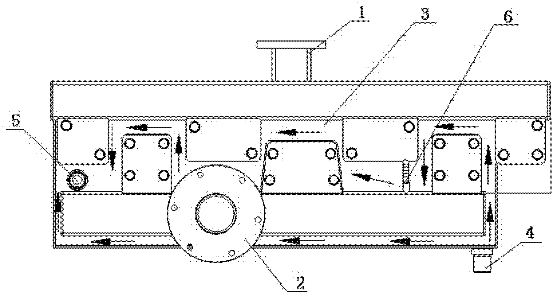 Intake-exhaust manifold of explosion-proof diesel engine