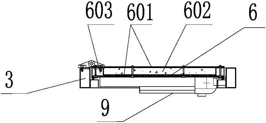 Rail front protecting door system of rail traffic interval