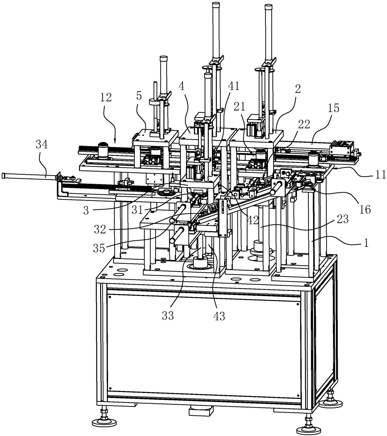 Shielding sleeve automatic assembly equipment