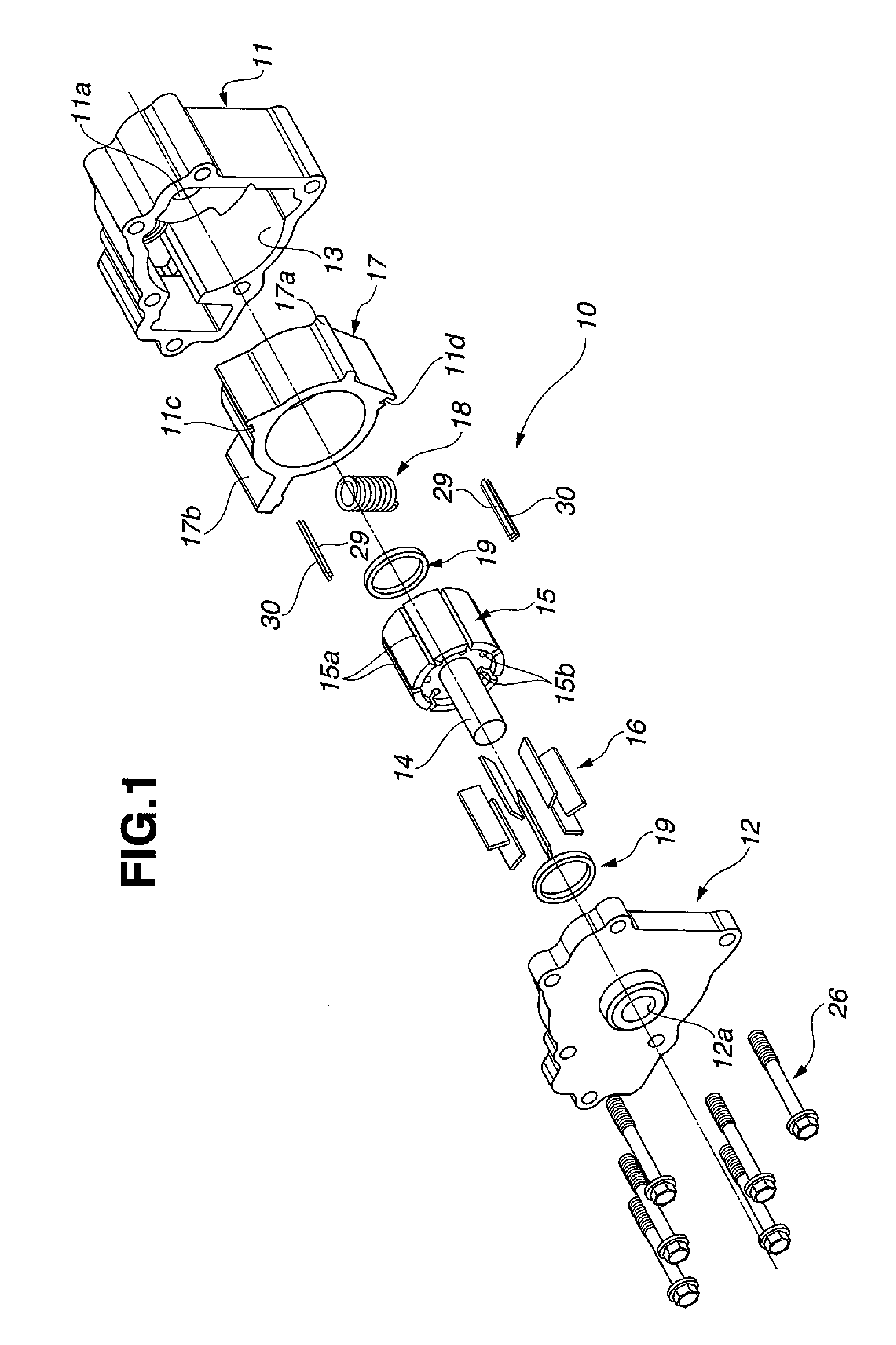 Variable displacement pump