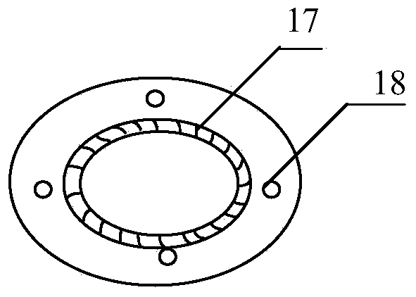 High-temperature gas breakdown characteristic detection device and method under VFTO condition