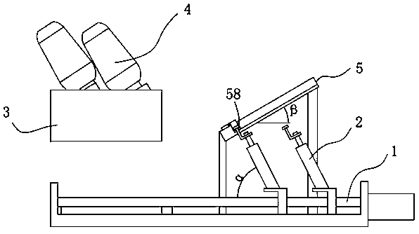 Automatic nail feed nailing machine