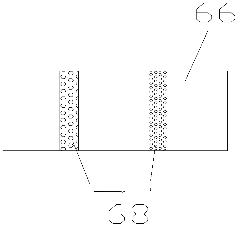 Test device for treating petroleum hydrocarbon pollutants in underground water and application of test device