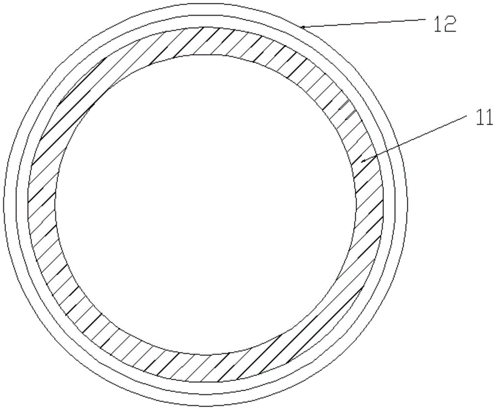 A degradable human body support that can effectively prevent displacement and reduce hyperplasia and its manufacturing method