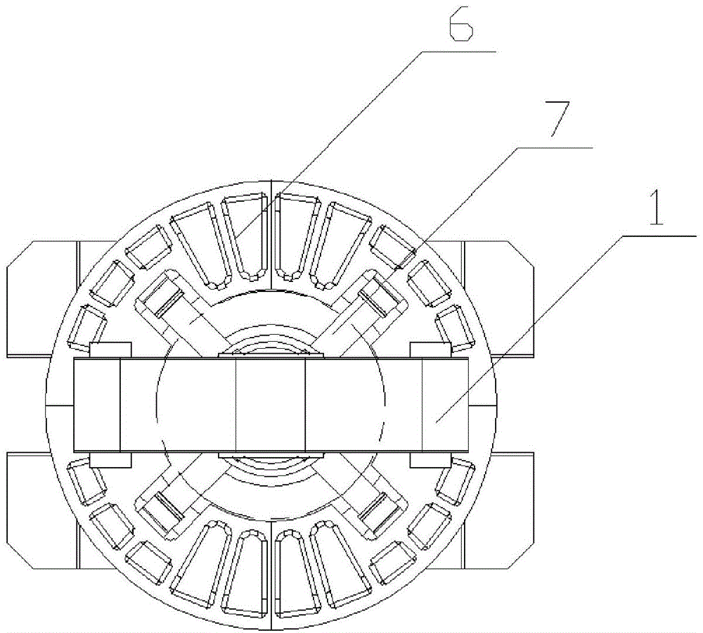 Plastic forming process of integral top cover of nuclear power water chamber and intelligent forging press used by plastic forming process