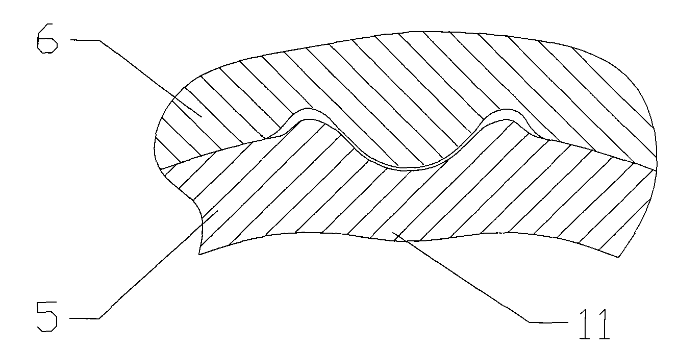 Axle and suspension connecting structure of semi-trailer