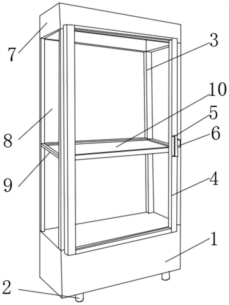 Real object display device for electronic commerce