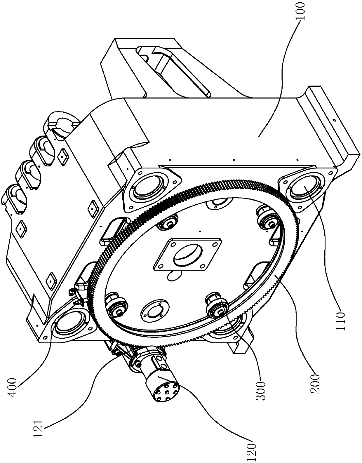 Mould adjusting device