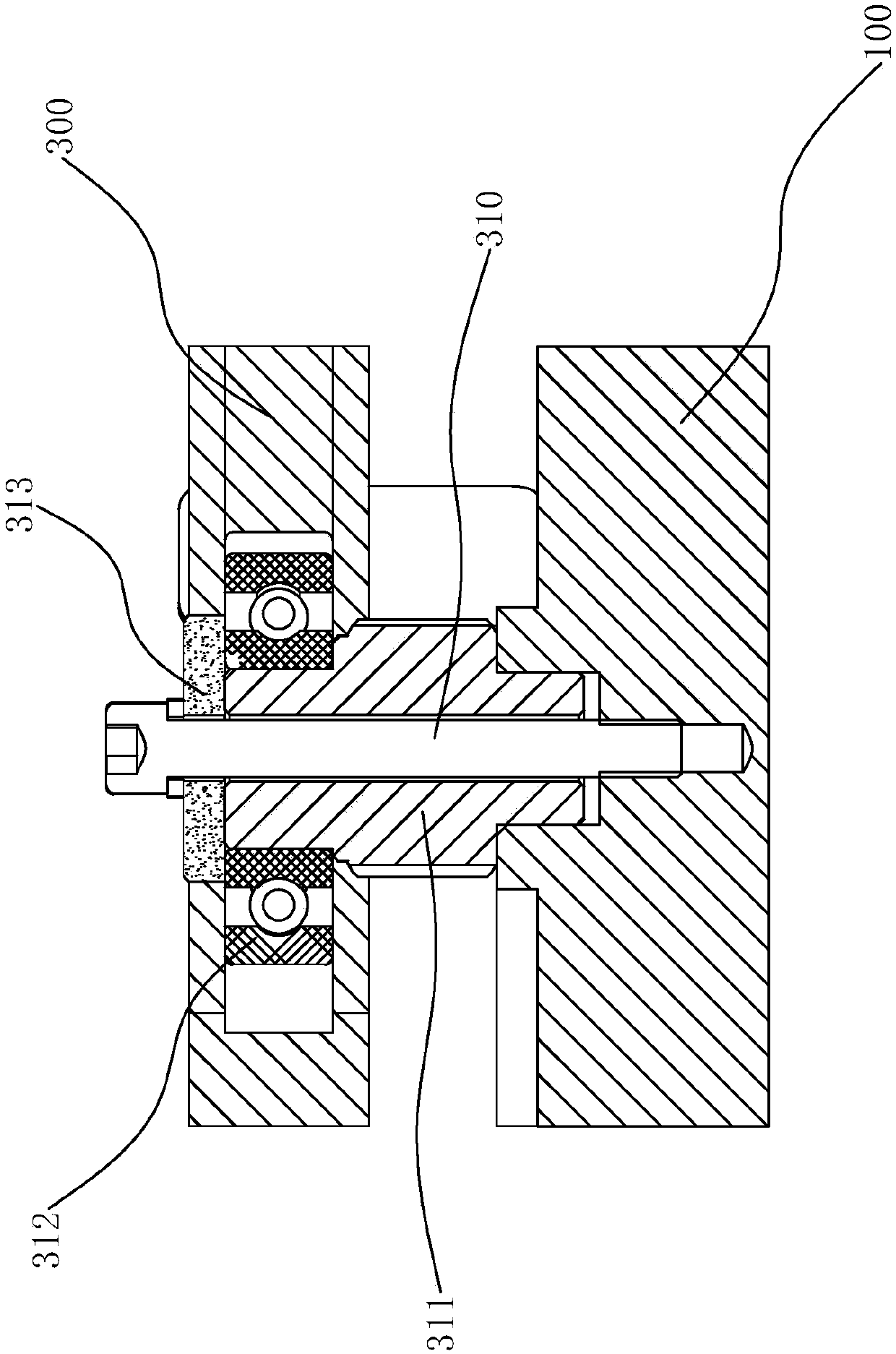 Mould adjusting device