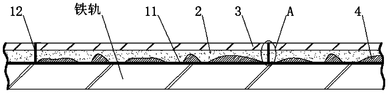 Disposable coverage structure for railway track freezing disaster treatment