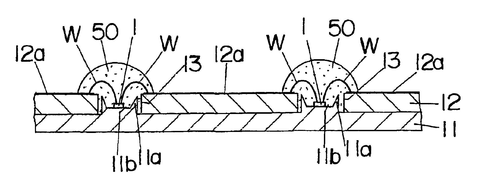 Light emitting device using LED