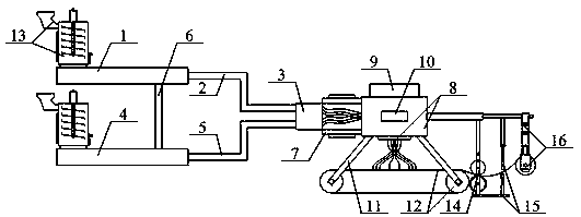 Multi-functional polyester fiber production equipment