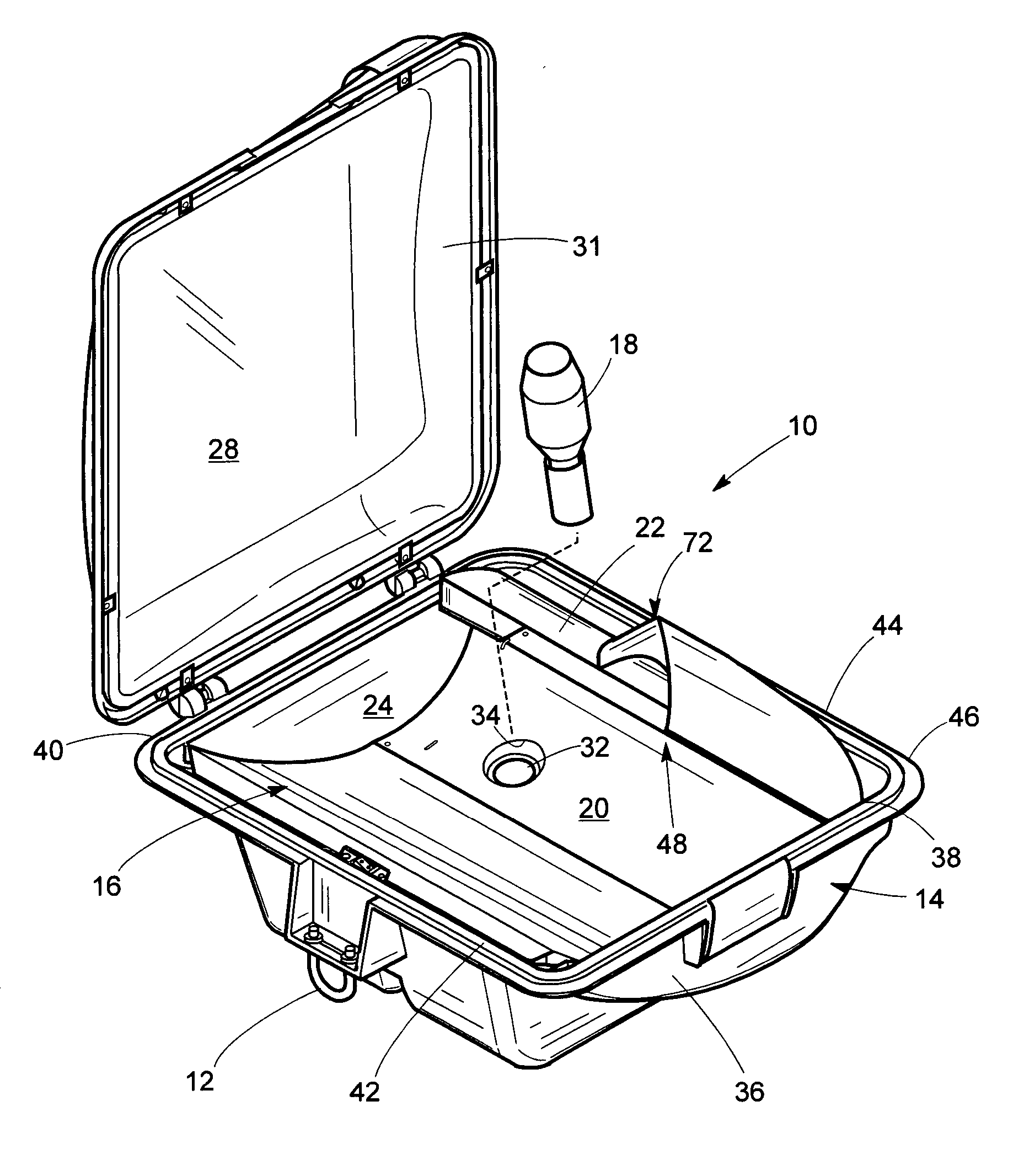 Luminaires for illumination of outdoor panels