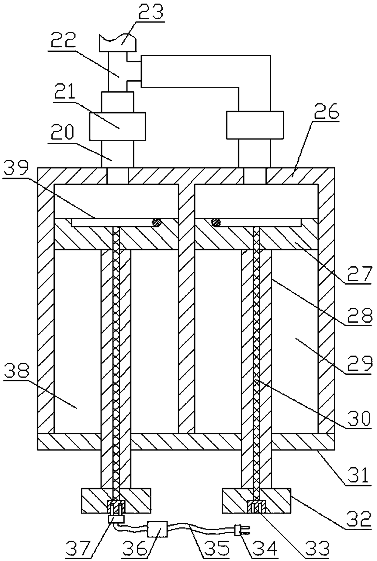 A bladder positioning catheterization device for caesarean section