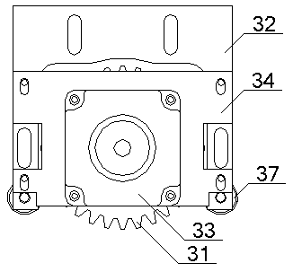 Weft-guiding mechanism for multi-layer cylindrical weaving machine