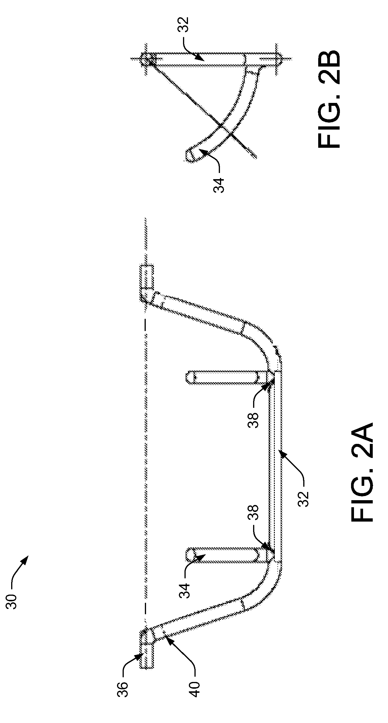 Collapsible bedside monitor bedrail hook