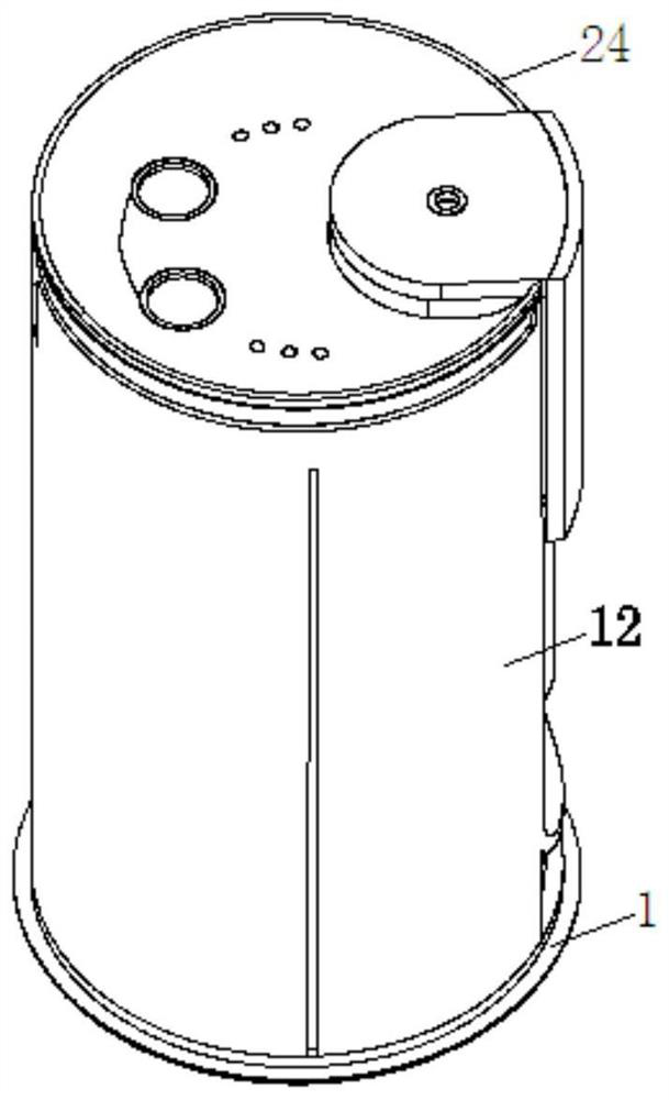 Portable fragrance-enjoying instrument with magnetic-attraction essential oil cavity