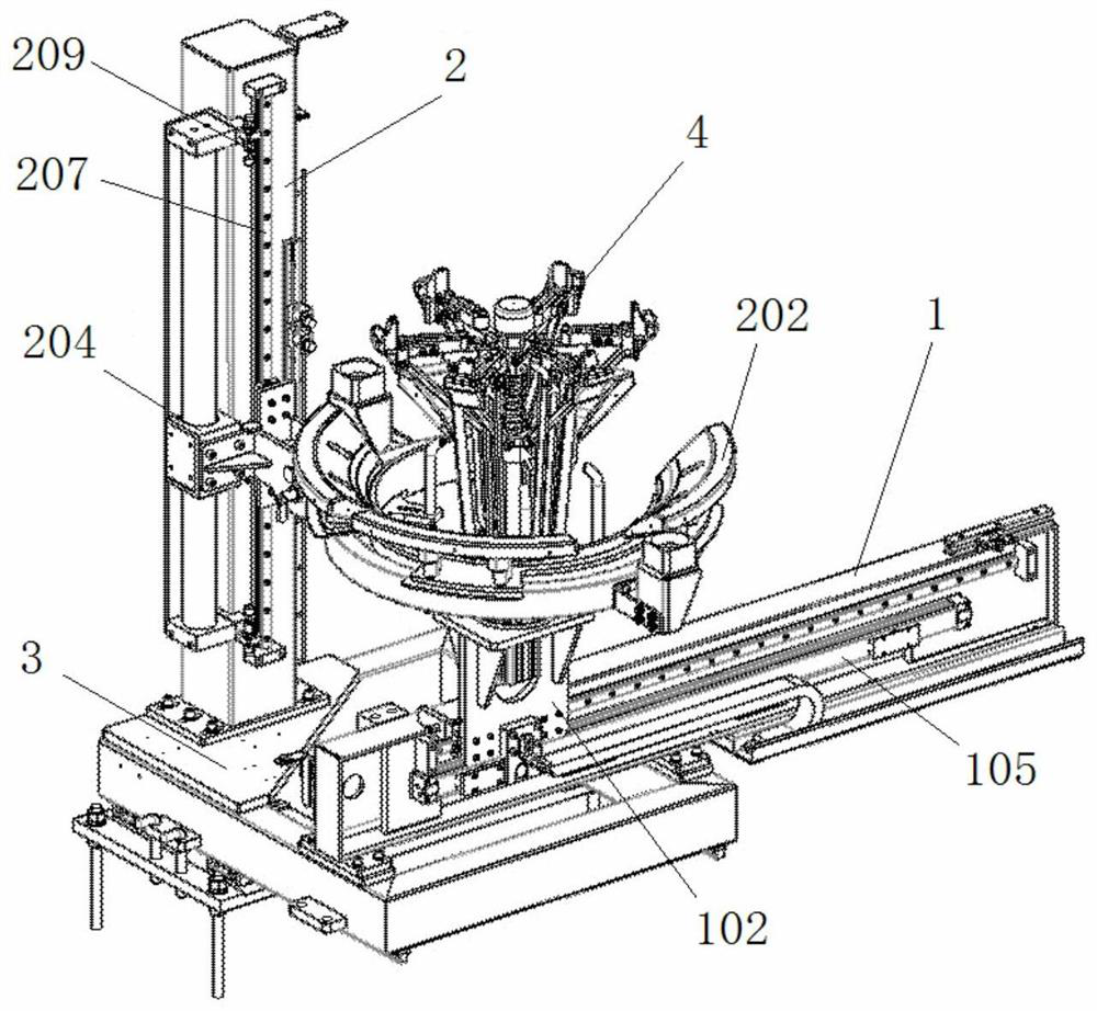 Push-pull type transfer robot