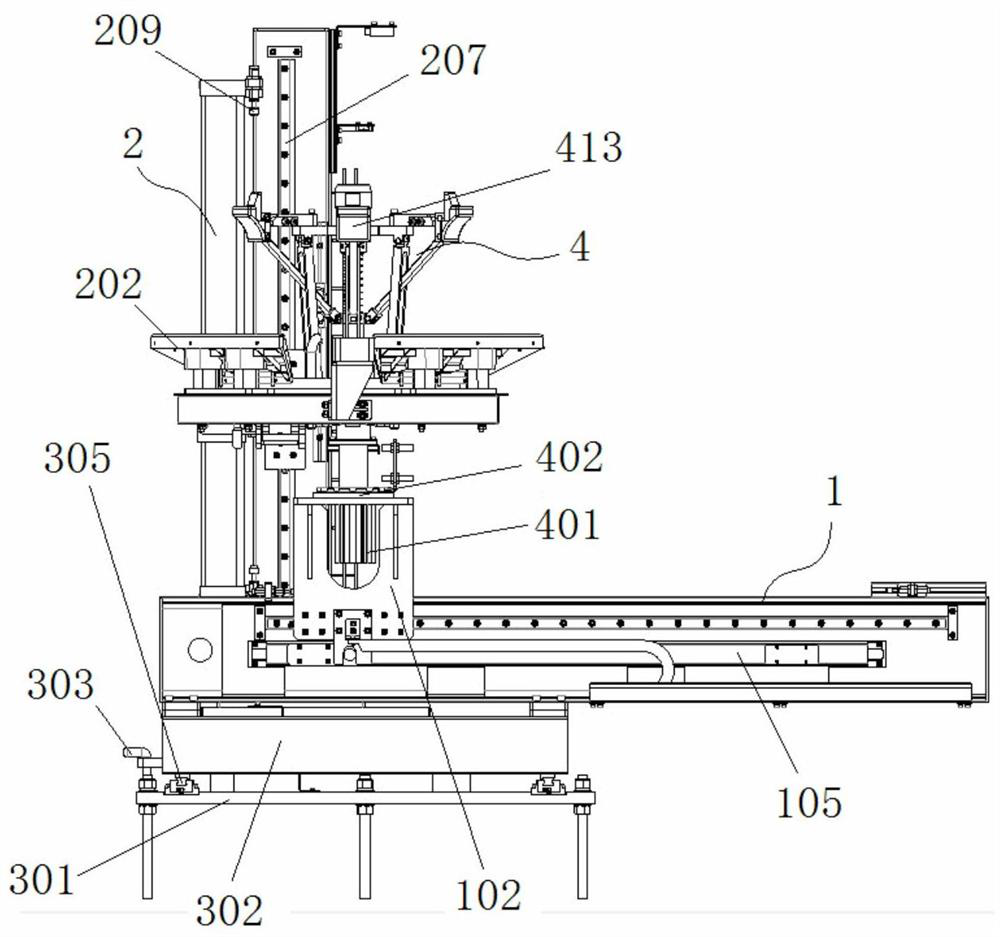 Push-pull type transfer robot