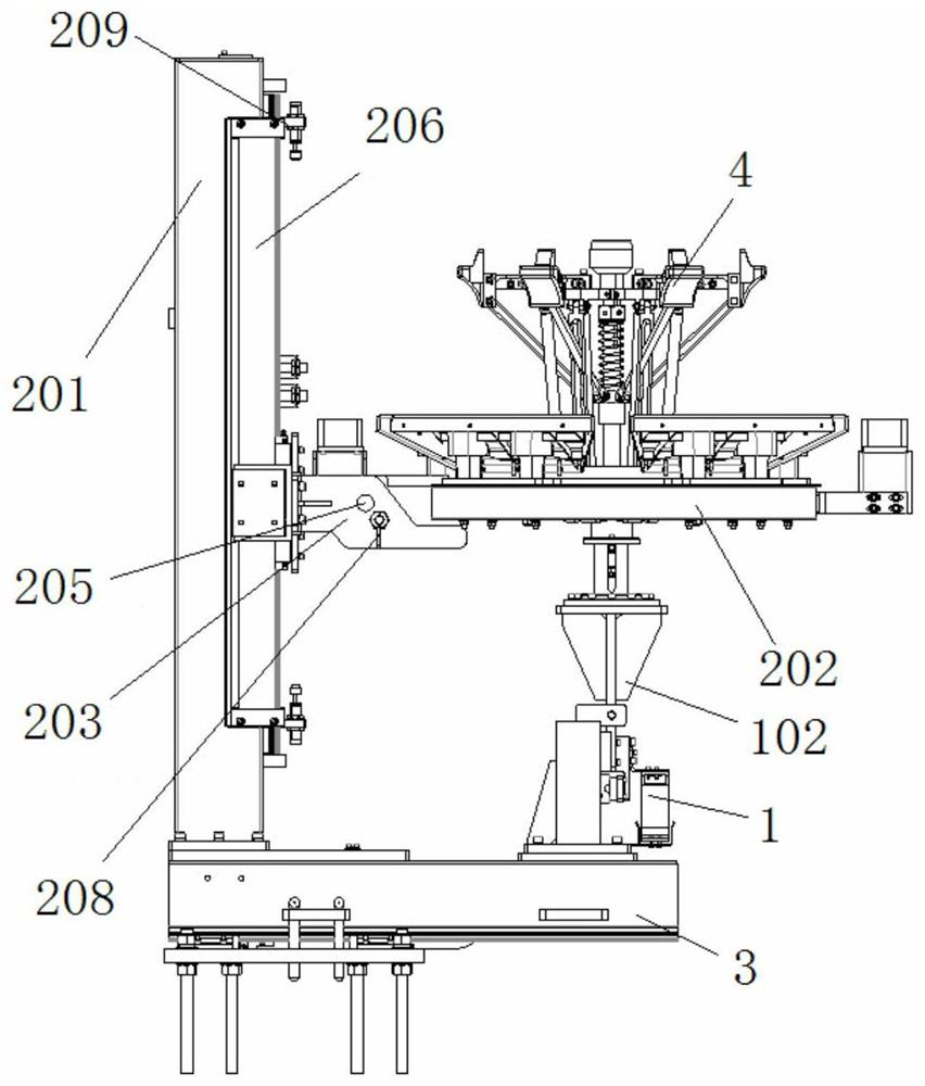 Push-pull type transfer robot