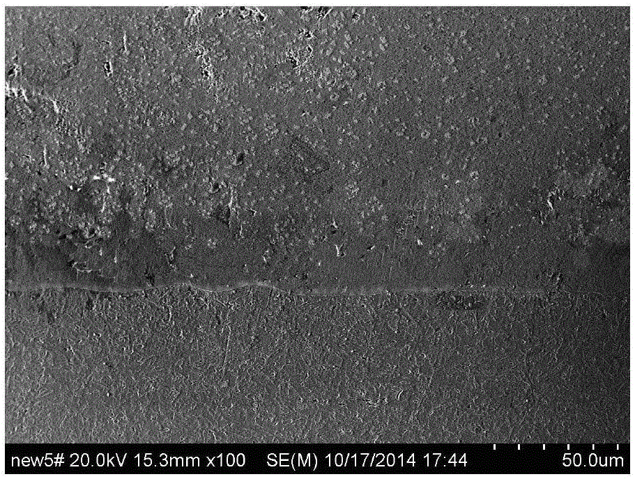 Method for preparing coating containing Ti (C and N) with melamine as carbon and nitrogen precursor