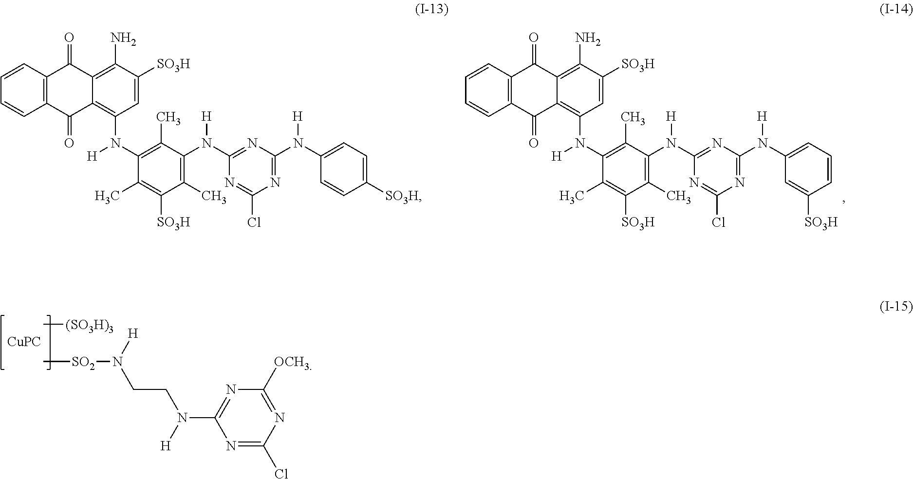 Reactive printing dye and its aqueous composition application