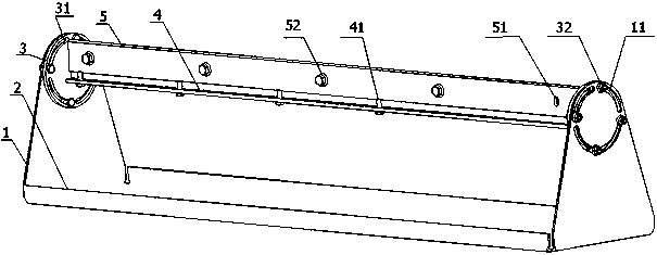 Online automatic cleaning device of belt conveyor idler