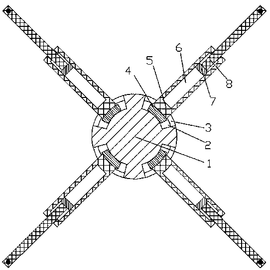 Magnetic suspension type shock absorber for new-energy automobile