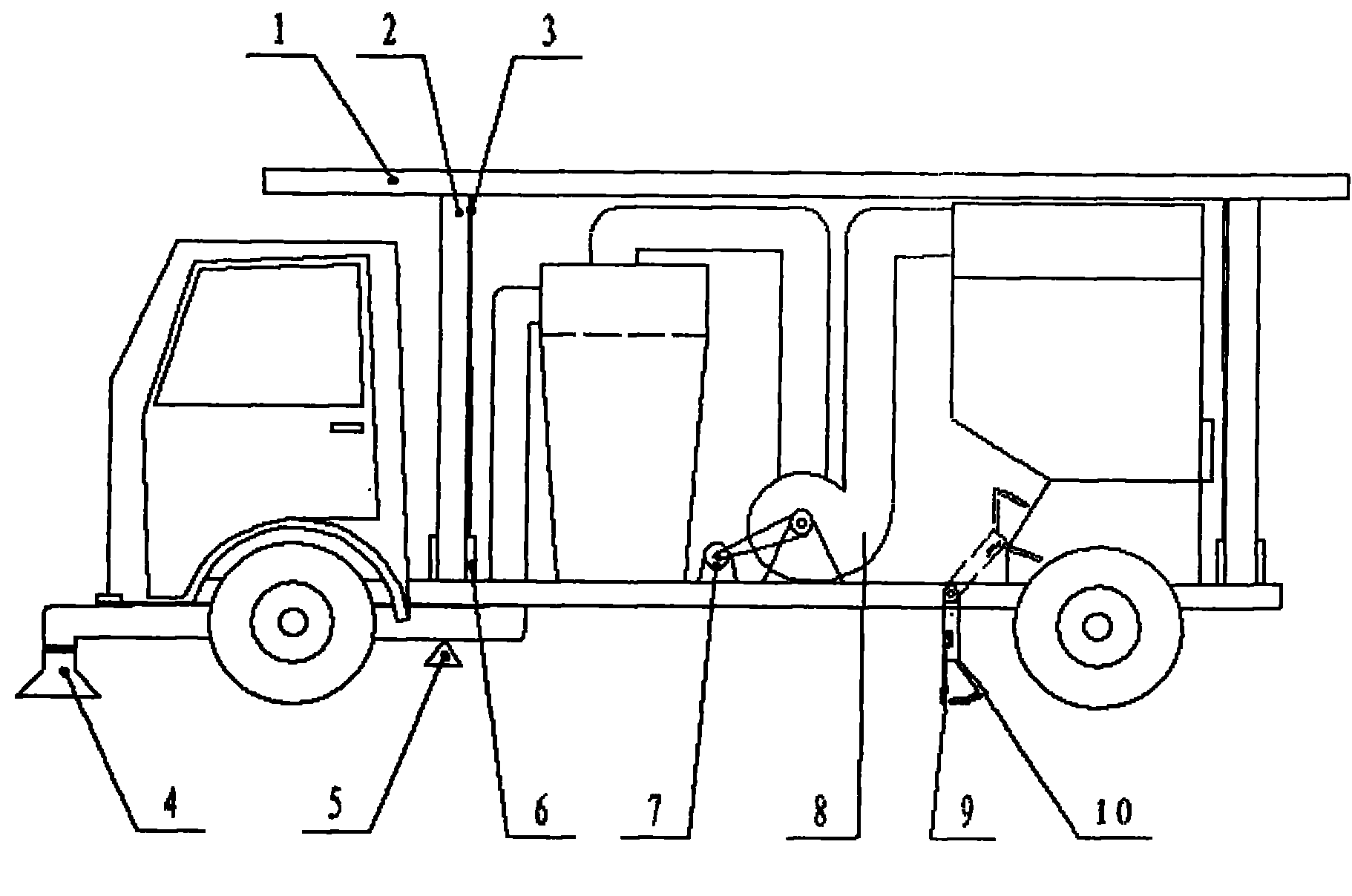 Solar road sweeper