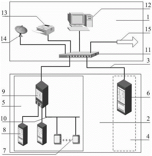 An energy storage power station grid-connected detection test system