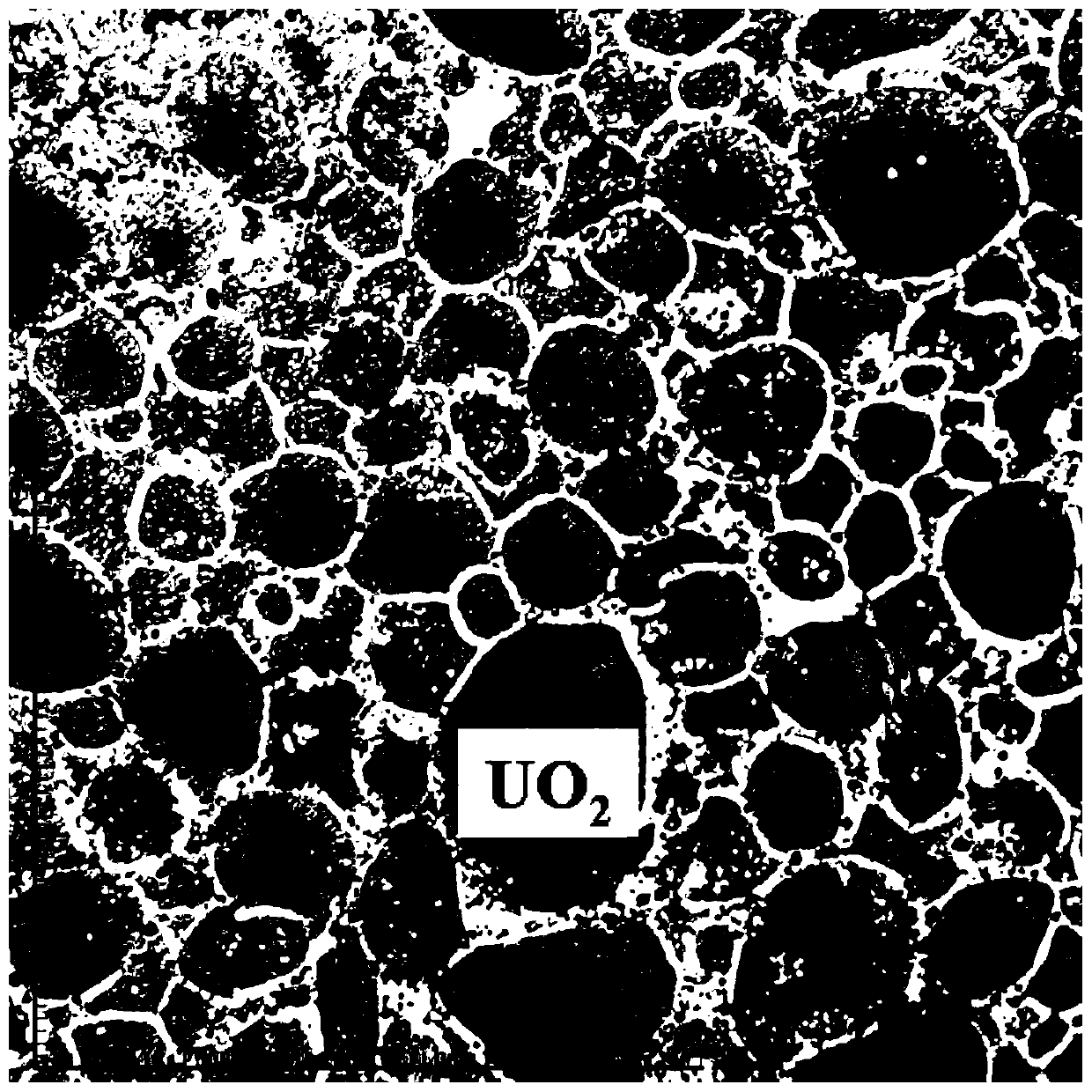 Uranium dioxide-based fuel pellet with adjustable thermal expansion coefficient and enhanced thermal conductivity, and preparation method thereof