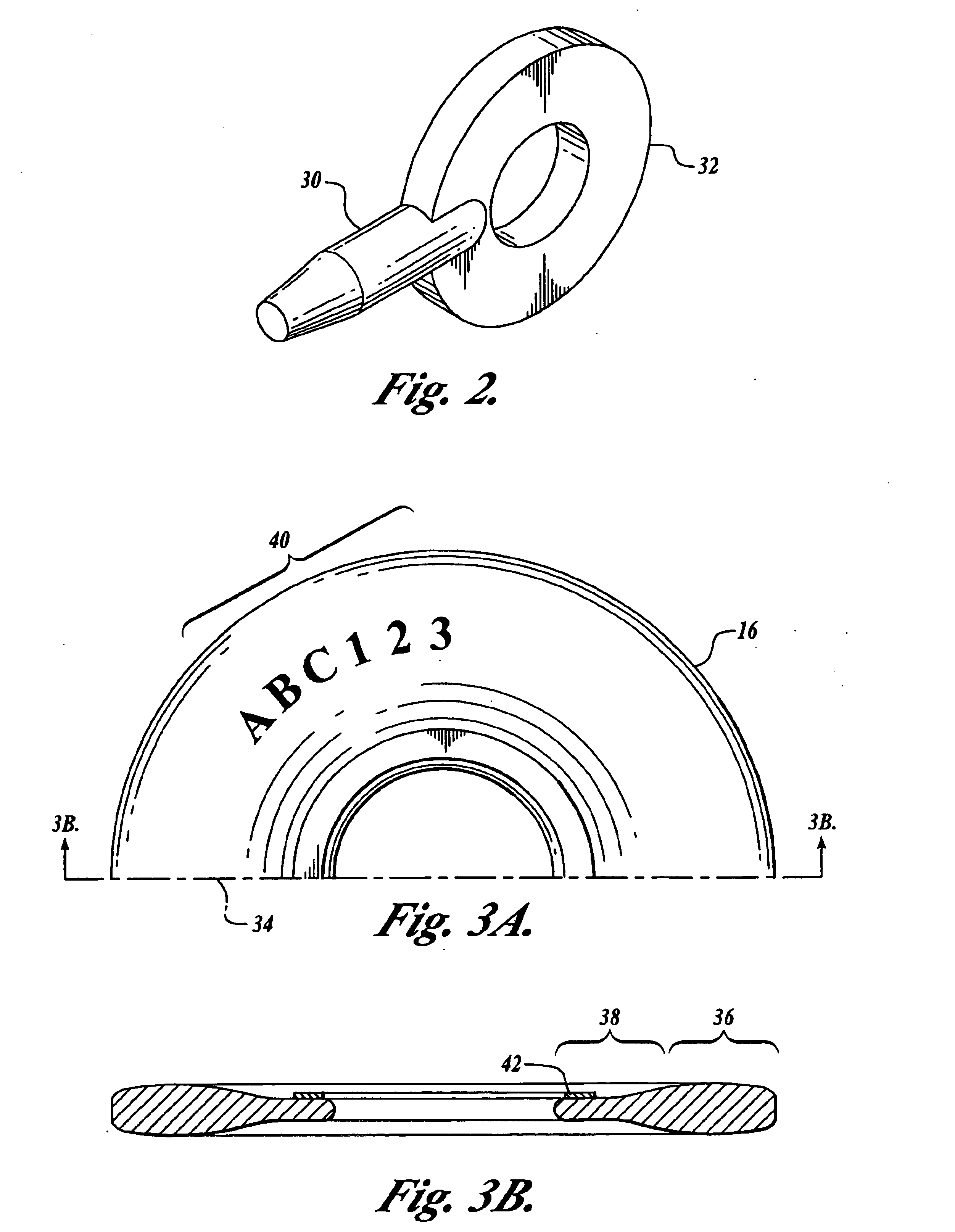 Disk tossing game and disks therefor