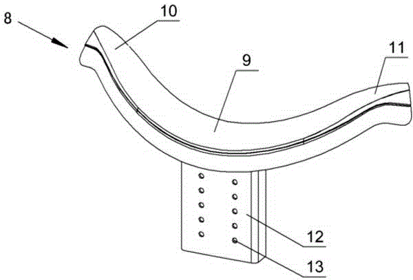 Conjoined drain opening lift type headrest bath barrel