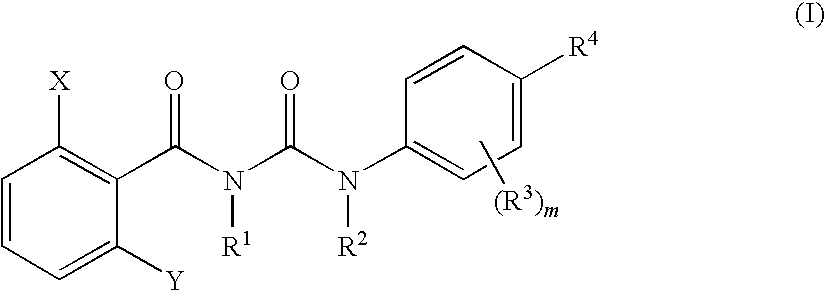 Benzoylurea Compounds and Use Thereof