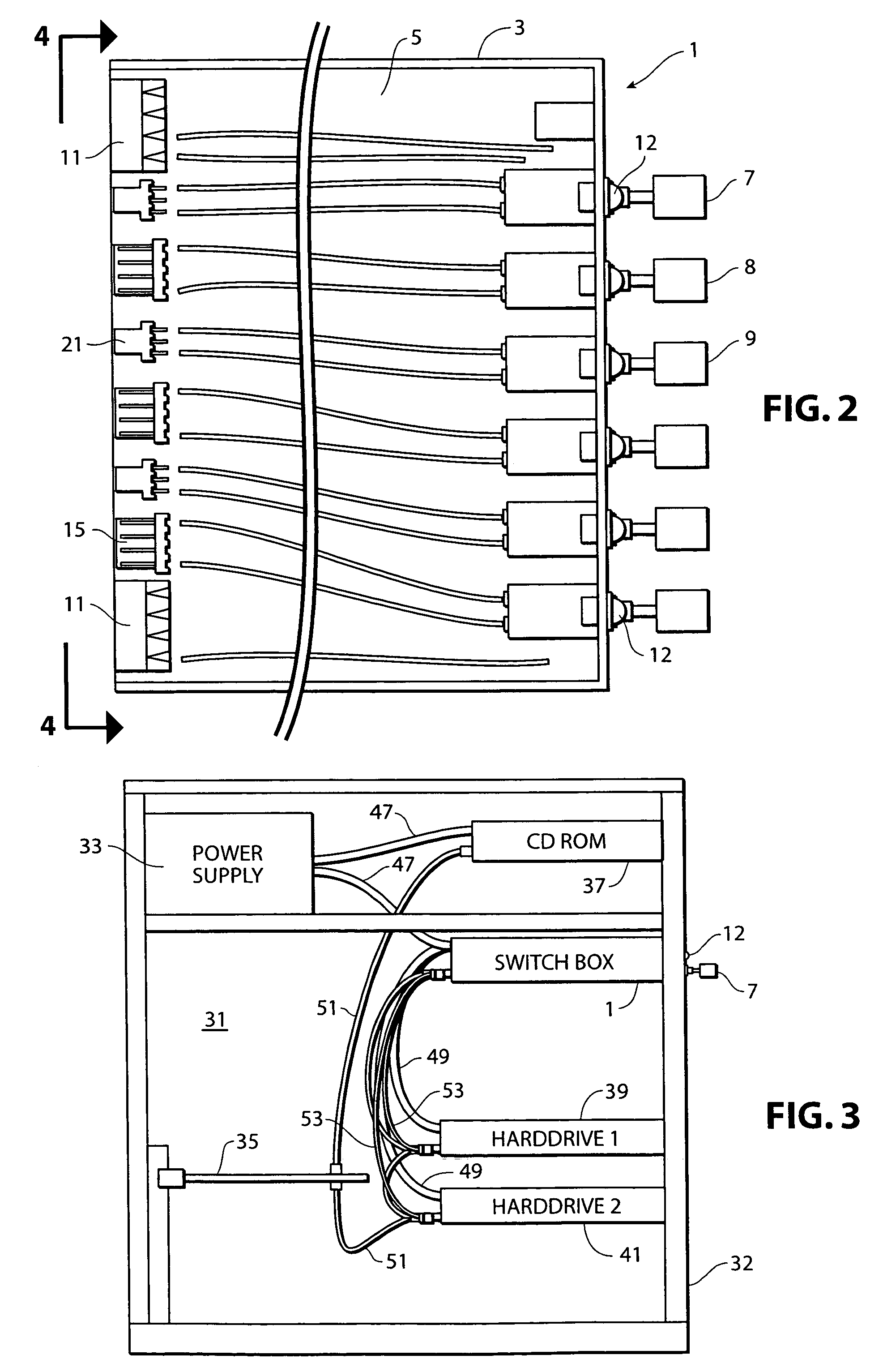 Computer switch box