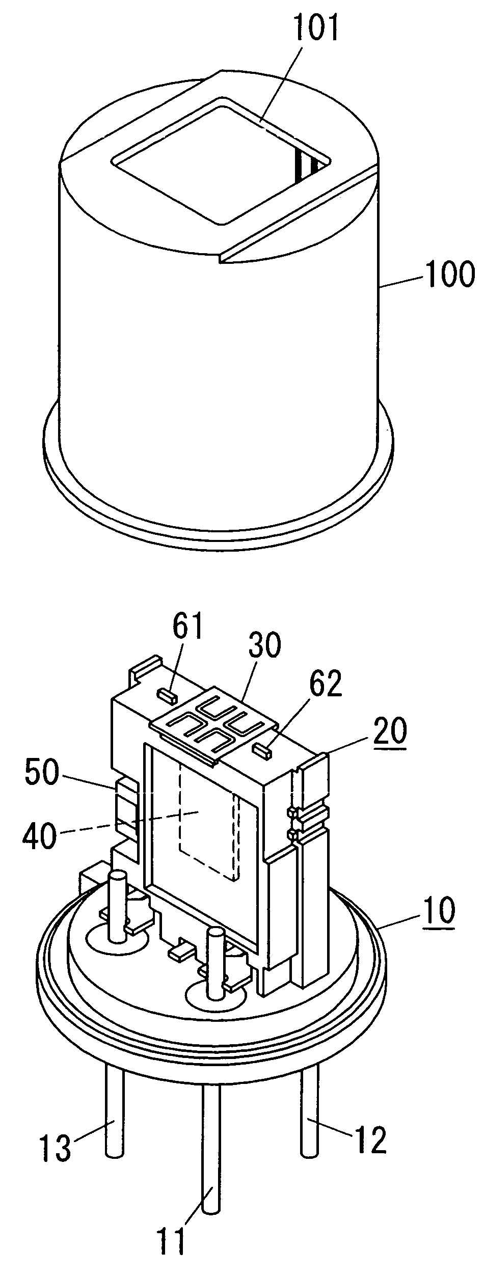 Infrared sensor package