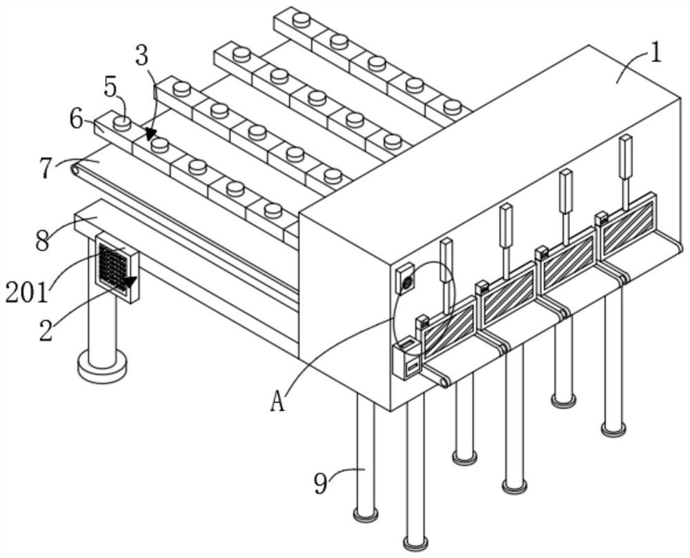 Self-service auxiliary material adding equipment