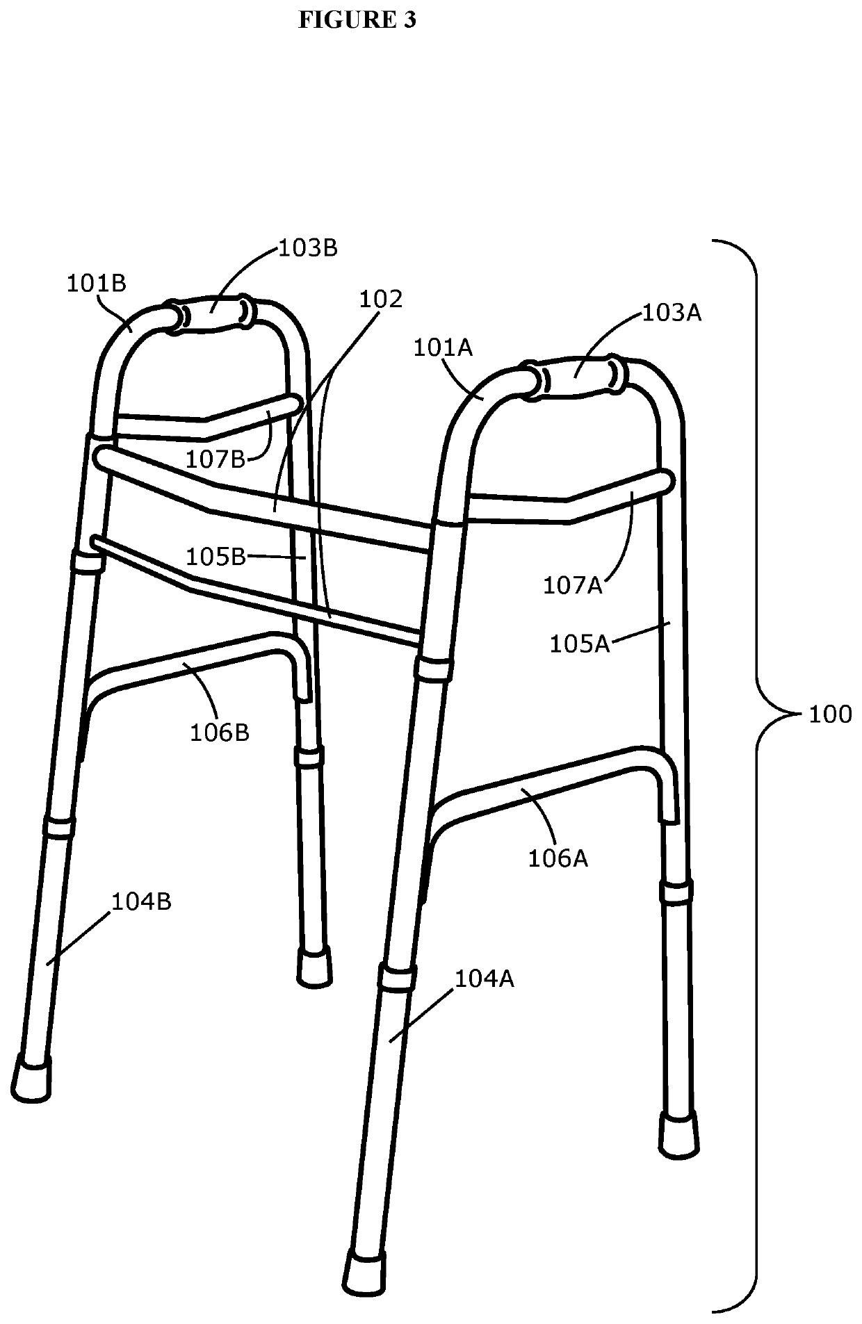 Walking frame cover