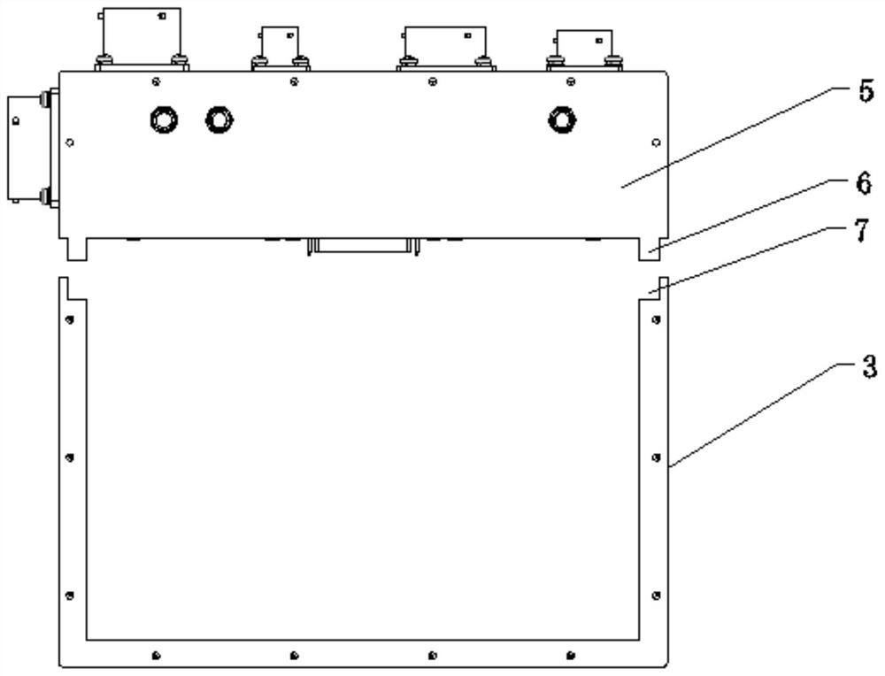 An electromagnetic compatibility chassis