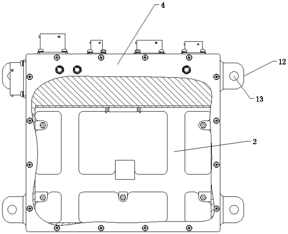 An electromagnetic compatibility chassis