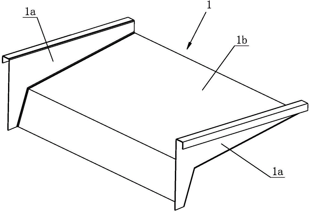 Tempering furnace material rack slideway mechanism