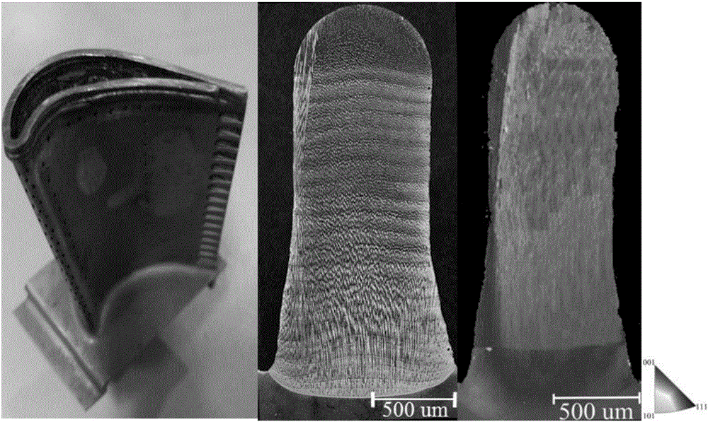 System and method for repairing nickel-based monocrystal high-temperature alloy turbine blade tip