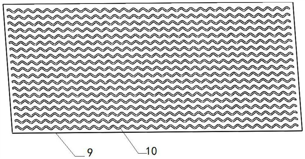 Resistance wire cloth, device and method for battery pack bottom collision monitoring