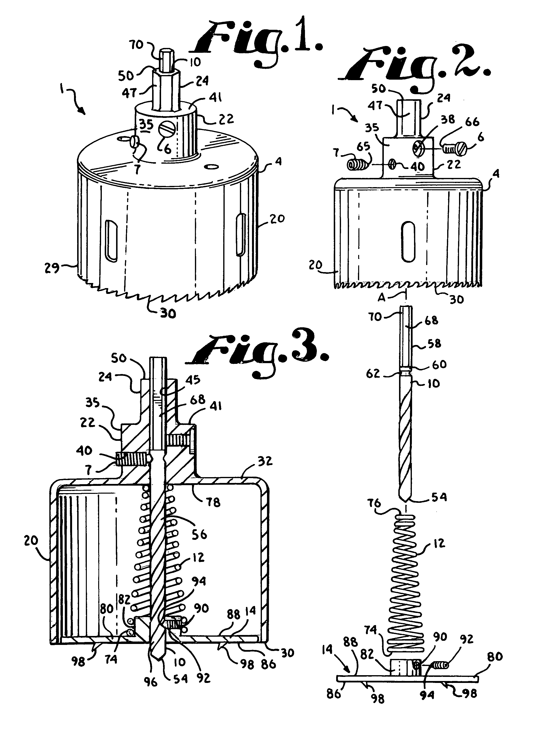 Hole saw with waste plug ejector