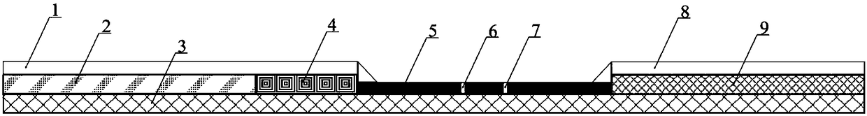 Colloidal gold labeled test strip for rapidly detecting trace fipronil and preparation method of colloidal gold labeled test strip